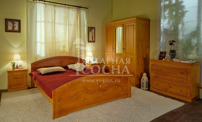 Шкаф 3-створчатый Дания №2 Шкаф 3-створчатый Дания №2