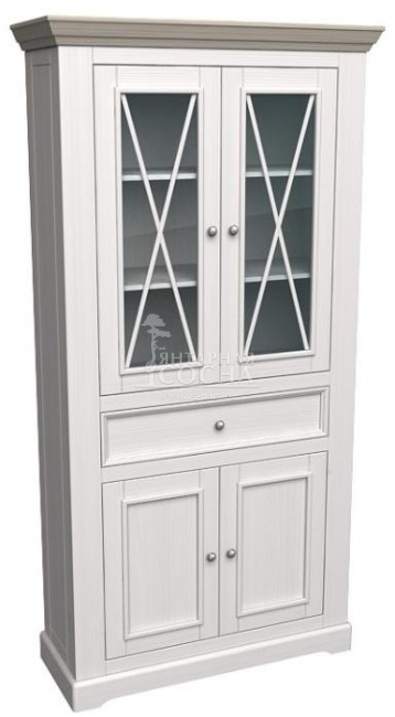 Шкаф для посуды Форест широкий 4 двери 1 ящик Шкаф для посуды Форест широкий 4 двери 1 ящик