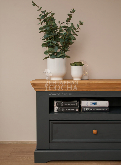 Тумба ТВ Форест Графит 2 ящика Тумба ТВ Форест Графит 2 ящика