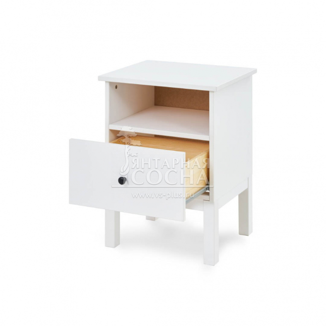 Тумба прикроватная ТИРАНА Белая Тумба прикроватная ТИРАНА Белая