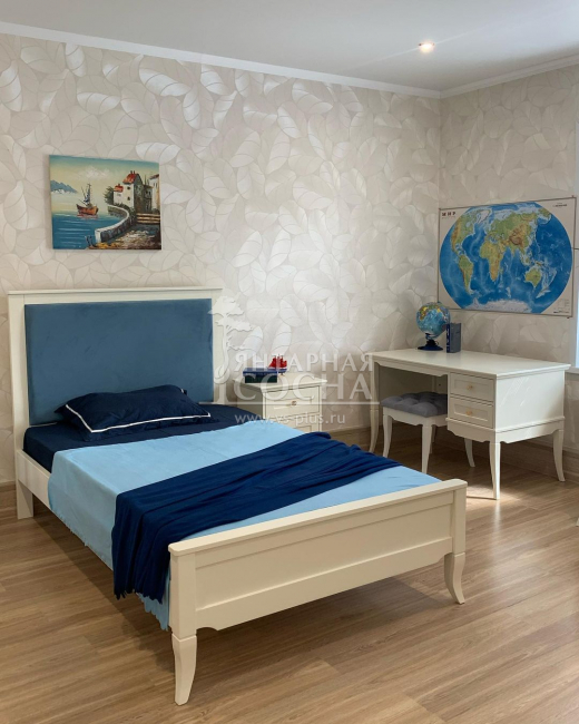 Кровать с мягким изголовьем Римини Кровать с мягким изголовьем Римини