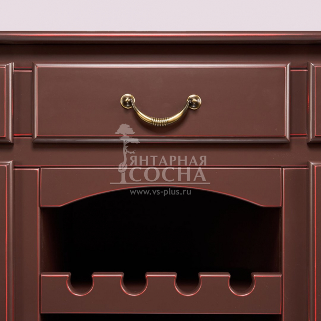 Тумба Скандия 2 дв 3 ящ с бутылочницей Тумба Скандия 2 дв 3 ящ с бутылочницей