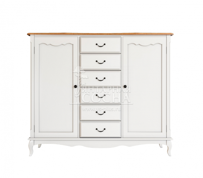 Комод «Leontina» с шестью ящиками и дверками арт ST9350 Комод «Leontina» с шестью ящиками и дверками арт ST9350