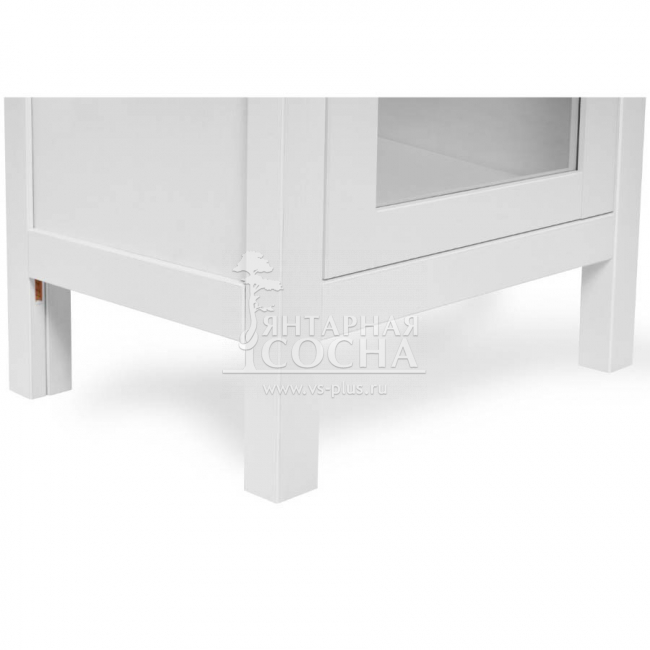 Шкаф узкий для книг КЫМОР Стекло/Стекло 49 Белый Шкаф узкий для книг КЫМОР Стекло/Стекло 49 Белый