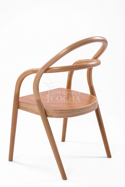 Полукресло Orion твердое светлый орех Полукресло Orion твердое светлый орех