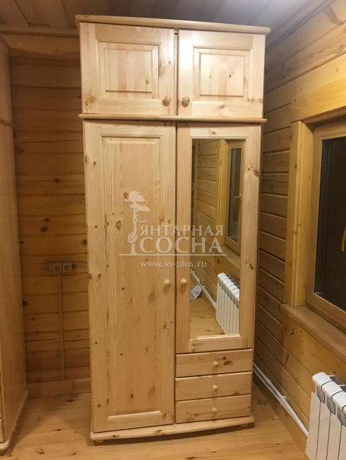 Шкаф Фалько-1 с зеркалом Шкаф Фалько-1 с зеркалом