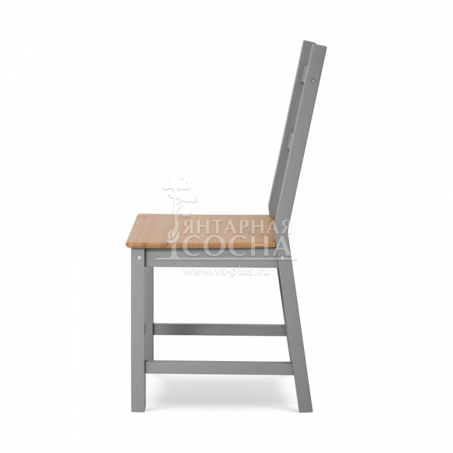 Стул УДОРА Серый/Светло-коричневый Стул УДОРА Серый/Светло-коричневый