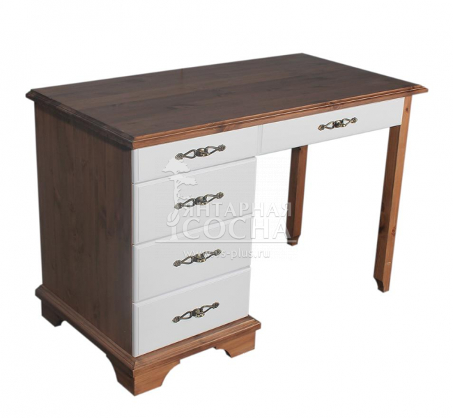 Стол письменный 1-но тумбовый "Брусно" Стол письменный 1-но тумбовый "Брусно"