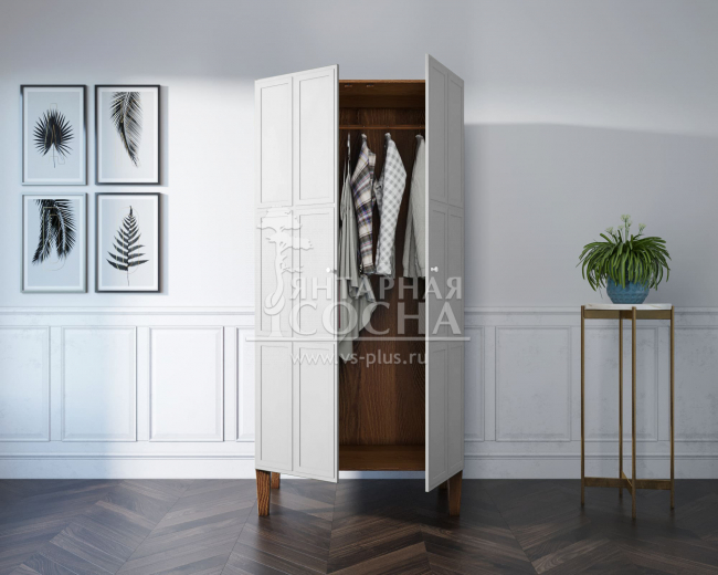 Шкаф "Andersen" двухстворчатый арт AN09WH Шкаф "Andersen" двухстворчатый арт AN09WH