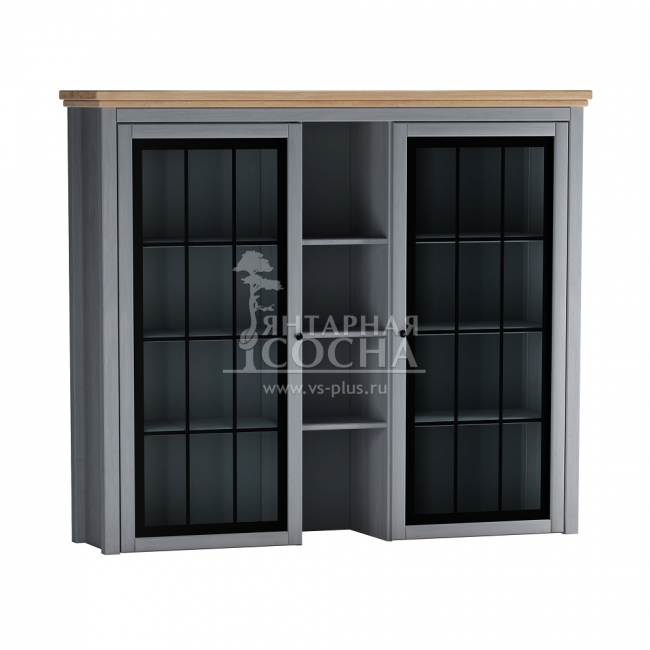 НАДСТРОЙКА БУФЕТА СКАНДИ 2 СТЕКЛЯННЫЕ ДВЕРИ из массива сосны НАДСТРОЙКА БУФЕТА СКАНДИ 2 СТЕКЛЯННЫЕ ДВЕРИ из массива сосны