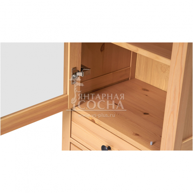 Шкаф узкий для книг КЫМОР 3 ящика 49 Светло-коричневый Шкаф узкий для книг КЫМОР 3 ящика 49 Светло-коричневый