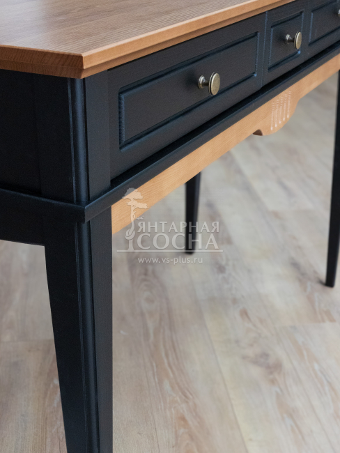 Стол туалетный 120 Пенни блэк/антик 24 Стол туалетный 120 Пенни блэк/антик 24