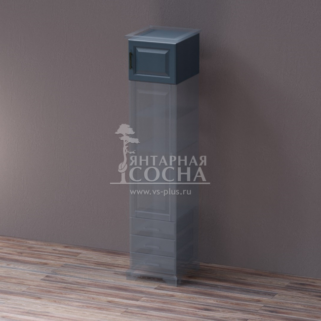 Антресоль 1-ств к шкафу 1-ств "Брусно", правое открывание Антресоль 1-ств к шкафу 1-ств "Брусно", правое открывание