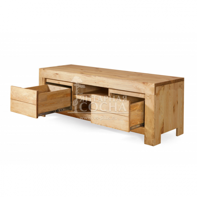 Тумба ТВ Прованс 2 ящика KCM22 Тумба ТВ Прованс 2 ящика KCM22