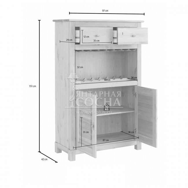 Комод-бар Рауна Комод-бар Рауна