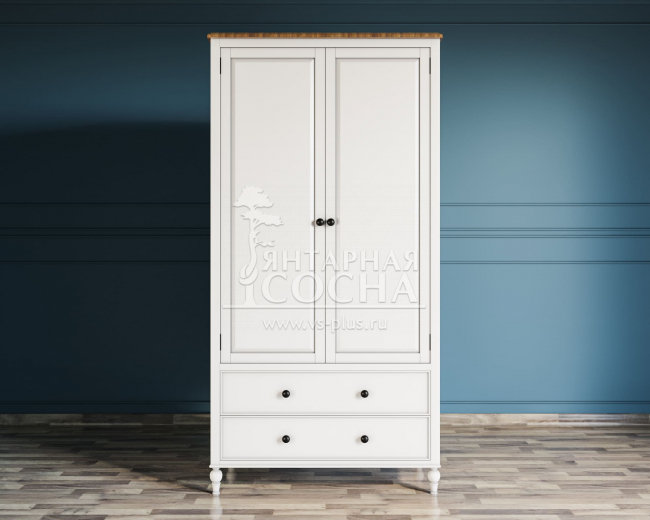 Шкаф двухстворчатый "Odri" с ящиками арт od2127KR Шкаф двухстворчатый "Odri" с ящиками арт od2127KR