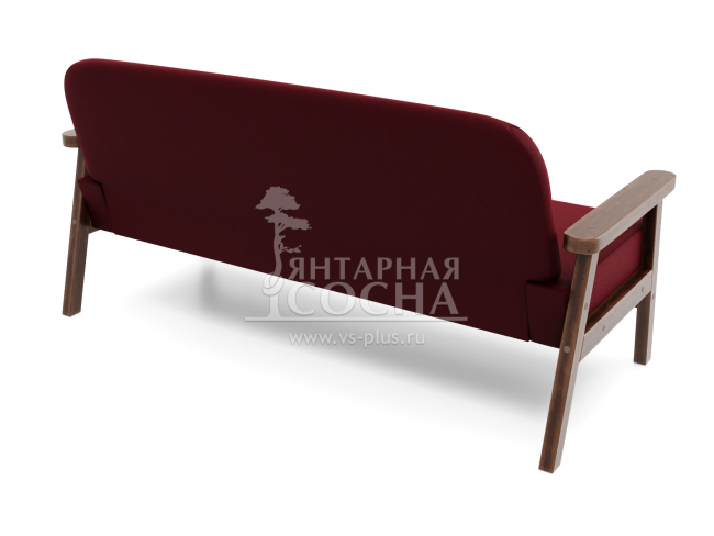 Диван Флори М Velvet Орех Vinous Диван Флори М Velvet Орех Vinous