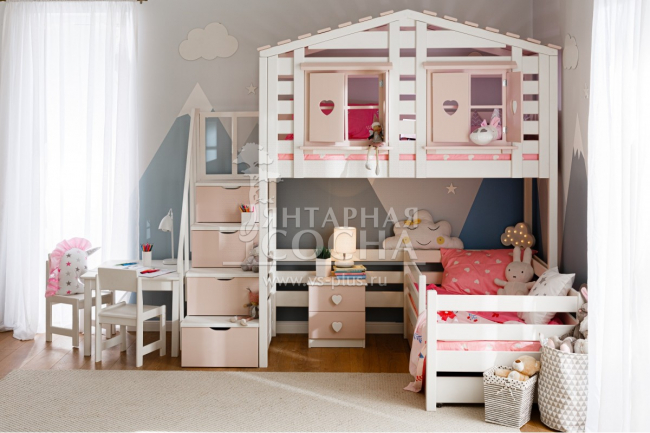 Кровать-домик В-яр Тимберика Кидс №13 Кровать-домик В-яр Тимберика Кидс №13