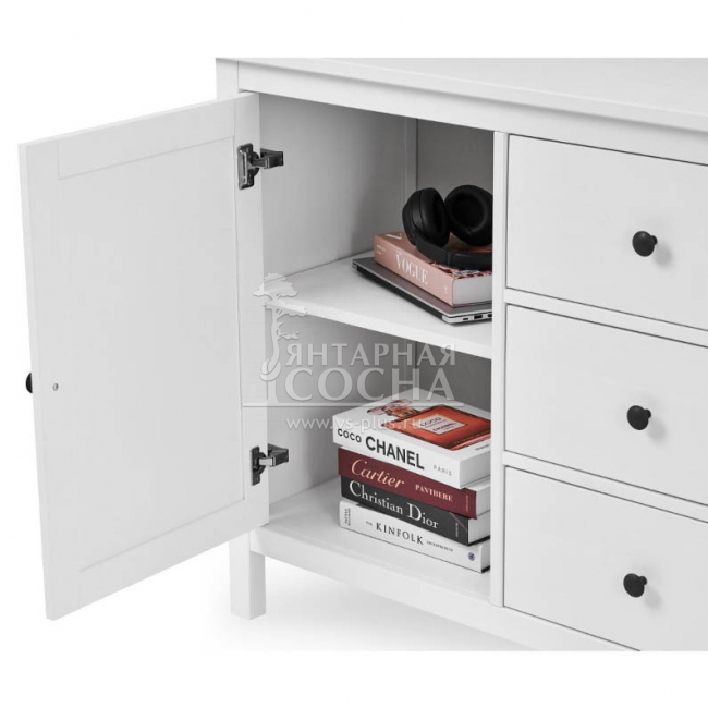 Комод широкий КЫМОР Белый Комод широкий КЫМОР Белый