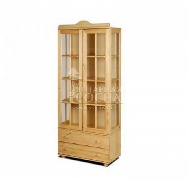 Витрина  МД 617 двухдверная Витрина  МД 617 двухдверная