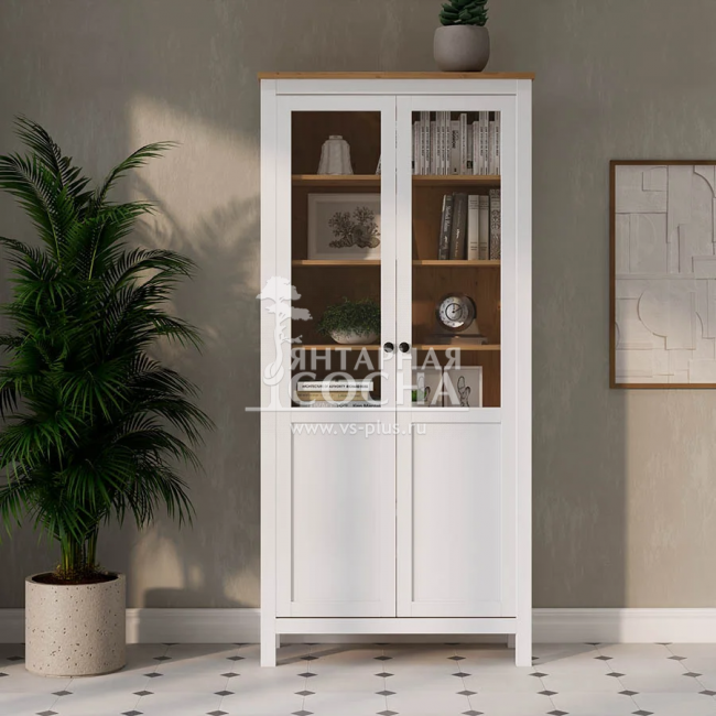 Шкаф витрина ХЕМНЭС Кымор с дверями пн/ст Шкаф витрина ХЕМНЭС Кымор с дверями пн/ст