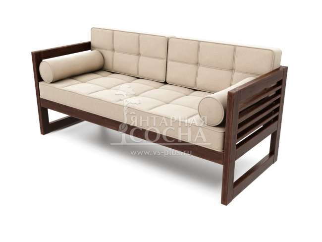 Диван Сега Б Velvet Орех Beige Диван Сега Б Velvet Орех Beige