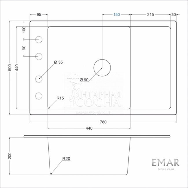 ����� EMAR 1780 QUARTZ