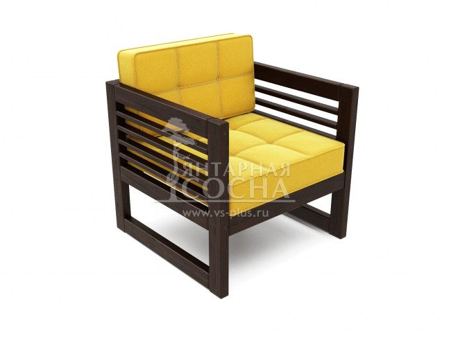 Кресло Сега Velvet Венге Yellow Кресло Сега Velvet Венге Yellow