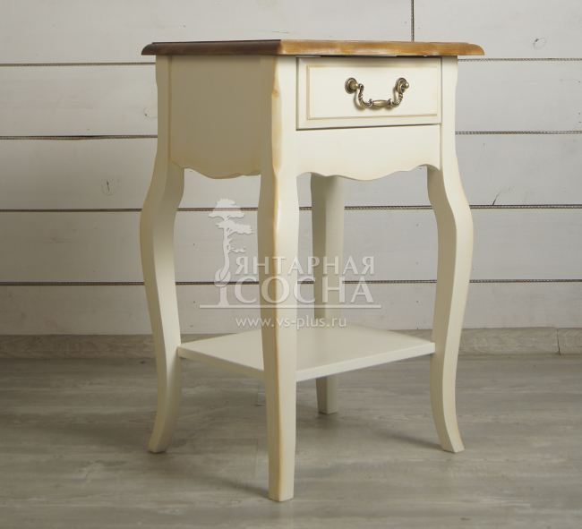 Прикроватная тумба "Leontina" с одним ящиком арт ST9302S Прикроватная тумба "Leontina" с одним ящиком арт ST9302S