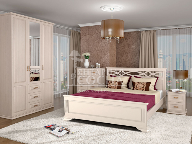 Кровать двуспальная Лирона 1600x2000 Кровать двуспальная Лирона 1600x2000