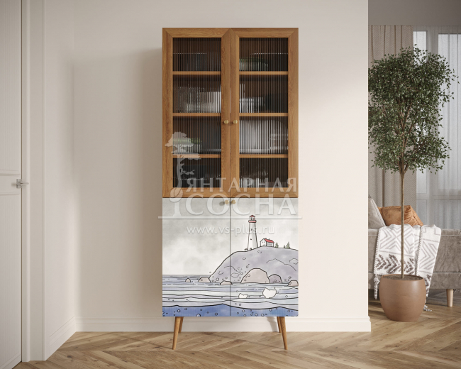 Буфет "Berber" малый арт BB30/Print_51 Буфет "Berber" малый арт BB30/Print_51