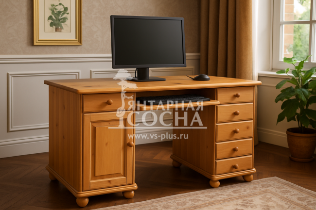 Стол письменный-компьютерный арт. 214 Стол письменный-компьютерный арт. 214