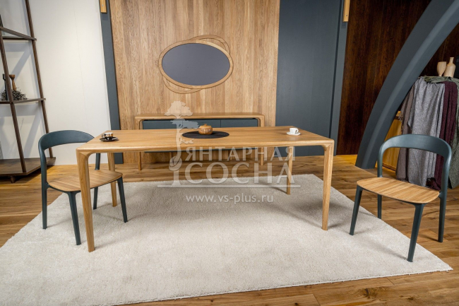 Стул Милина из массива дуба в эмали Стул Милина из массива дуба в эмали