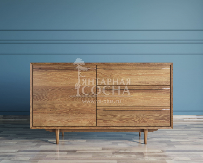 Комод "Bruni" с ящиками и дверкой арт BR-02 Комод "Bruni" с ящиками и дверкой арт BR-02