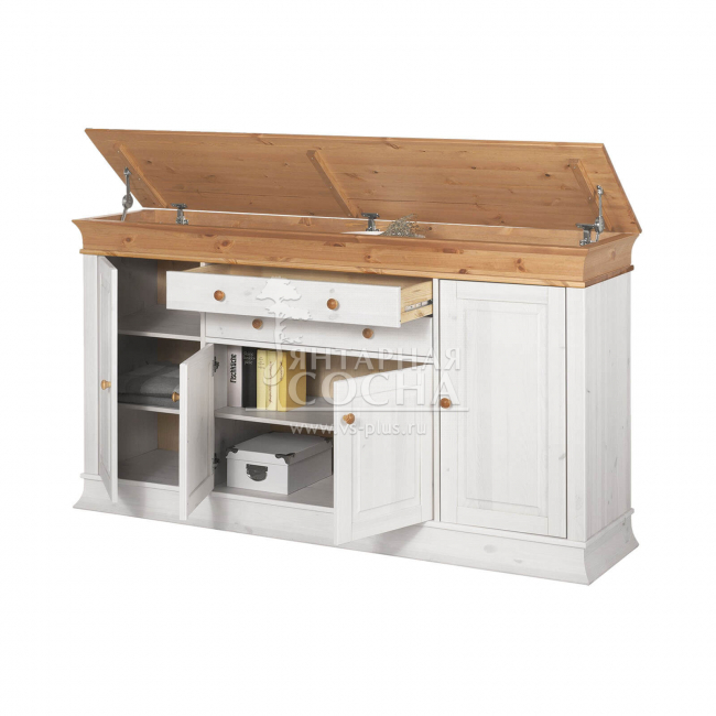 Комод Бостон 4+2 с откидной крышкой Комод Бостон 4+2 с откидной крышкой