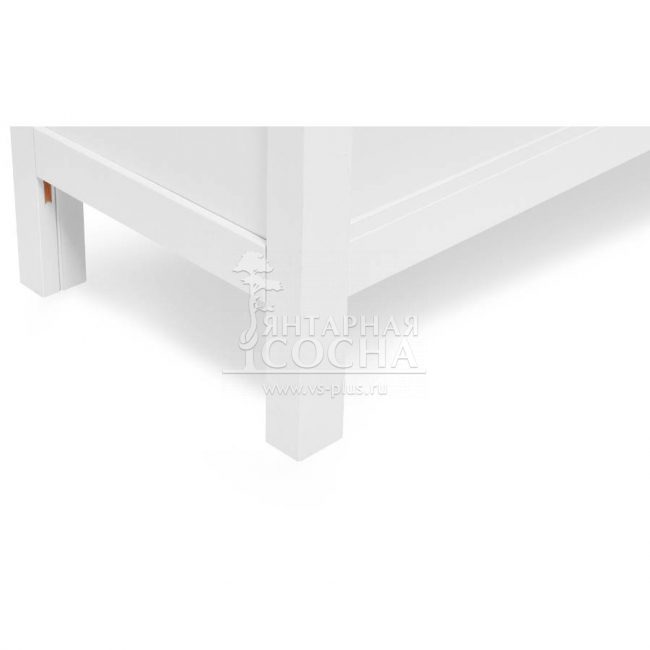 Стеллаж открытый КЫМОР 90 Белый Стеллаж открытый КЫМОР 90 Белый