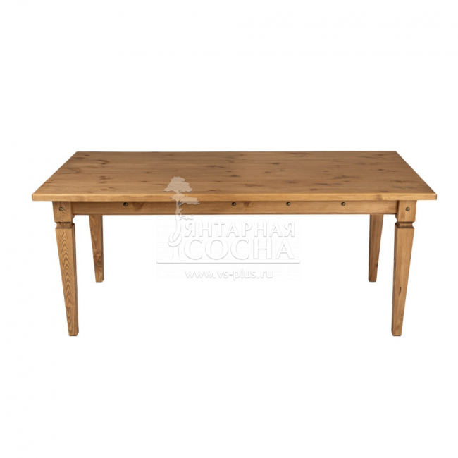 Стол обеденный Шале-2 из массива сосны 160 (Бейц) Стол обеденный Шале-2 из массива сосны 160 (Бейц)