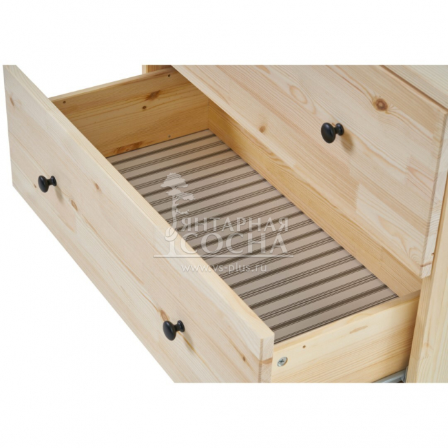 Комод ТИРАНА 3 ящика без отделки Комод ТИРАНА 3 ящика без отделки