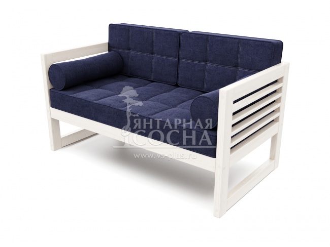 Диван Сега М Textile Беленый Дуб Royal Blue Диван Сега М Textile Беленый Дуб Royal Blue