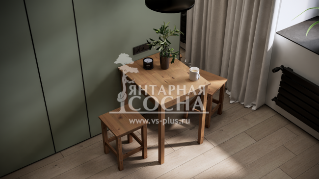 Стол кухонный ШОНДИ 70х55 Стол кухонный ШОНДИ 70х55