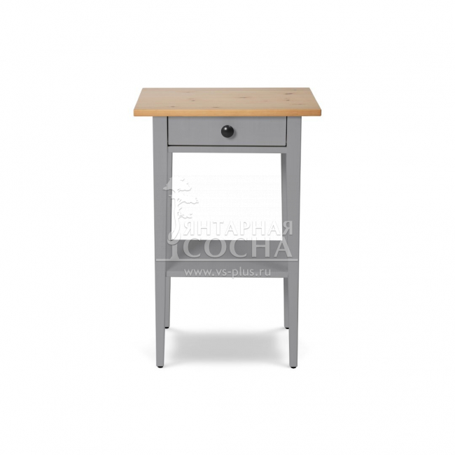 Тумба прикроватная КЫМОР 1 ящик Серая/Светло-коричневая Тумба прикроватная КЫМОР 1 ящик Серая/Светло-коричневая