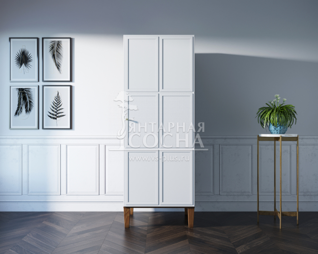 Шкаф "Andersen" одностворчатый арт AN01WH Шкаф "Andersen" одностворчатый арт AN01WH