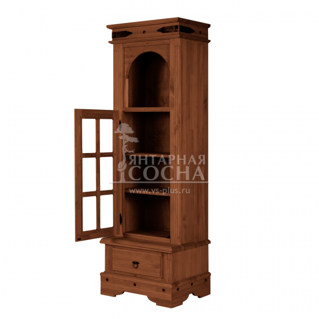 Буфет Викинг 04 из массива сосны в цвете (орех) Буфет Викинг 04 из массива сосны в цвете (орех)