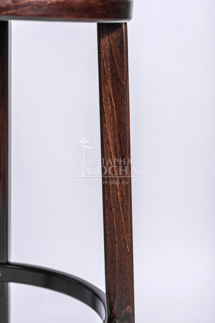 Стул барный Sol твердый темный орех Стул барный Sol твердый темный орех