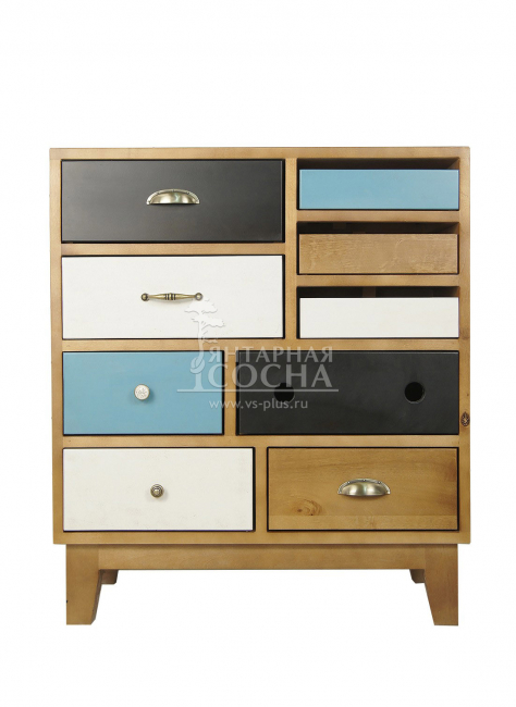 Комод «Aquarelle Birch» 9 ящиков арт RE-18ETG/4 Комод «Aquarelle Birch» 9 ящиков арт RE-18ETG/4