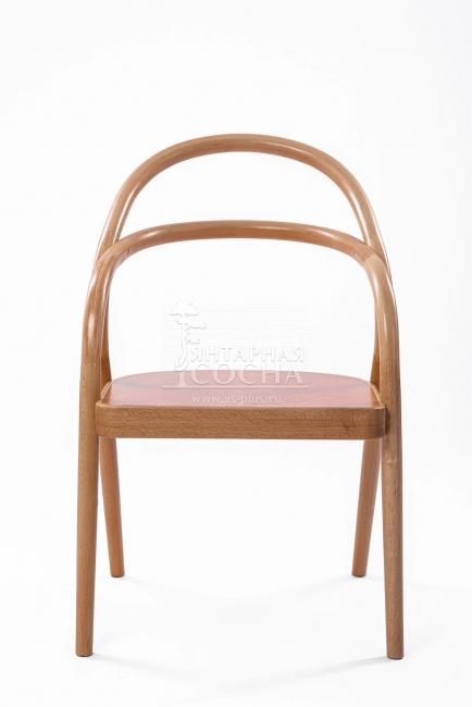 Полукресло Orion твердое светлый орех Полукресло Orion твердое светлый орех