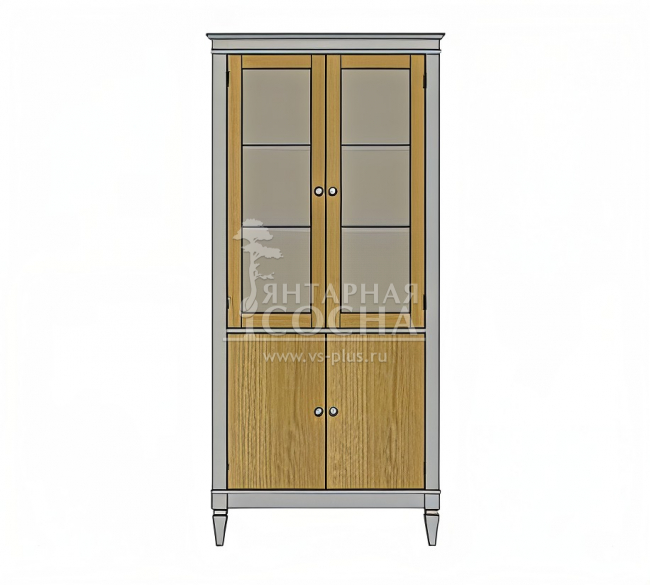 Шкаф для посуды Ольса-С 220 Шкаф для посуды Ольса-С 220