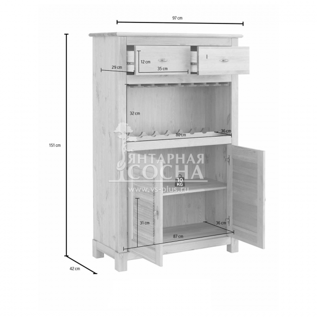 Комод-бар Рауна Комод-бар Рауна