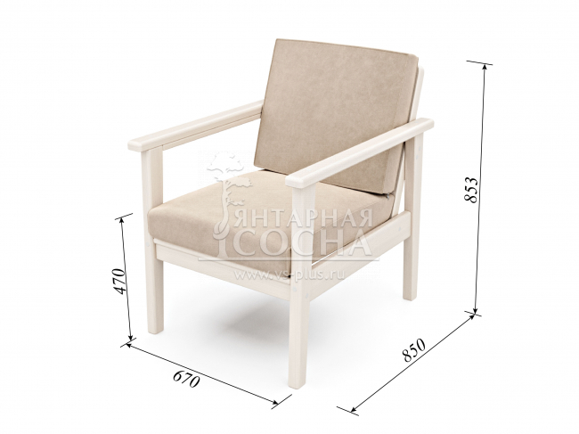 Кресло Лориан Velvet Беленый дуб Ivory Кресло Лориан Velvet Беленый дуб Ivory