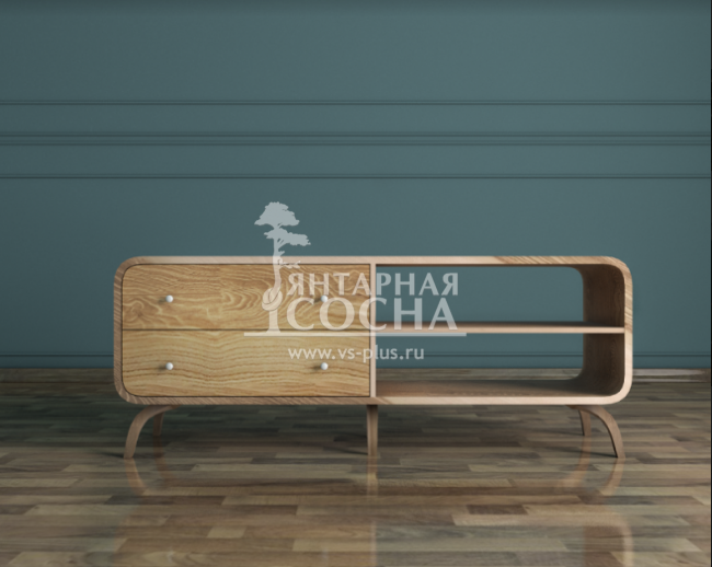 Комод под TV в Скандинавском стиле "Ellipse" арт EL07Y Комод под TV в Скандинавском стиле "Ellipse" арт EL07Y